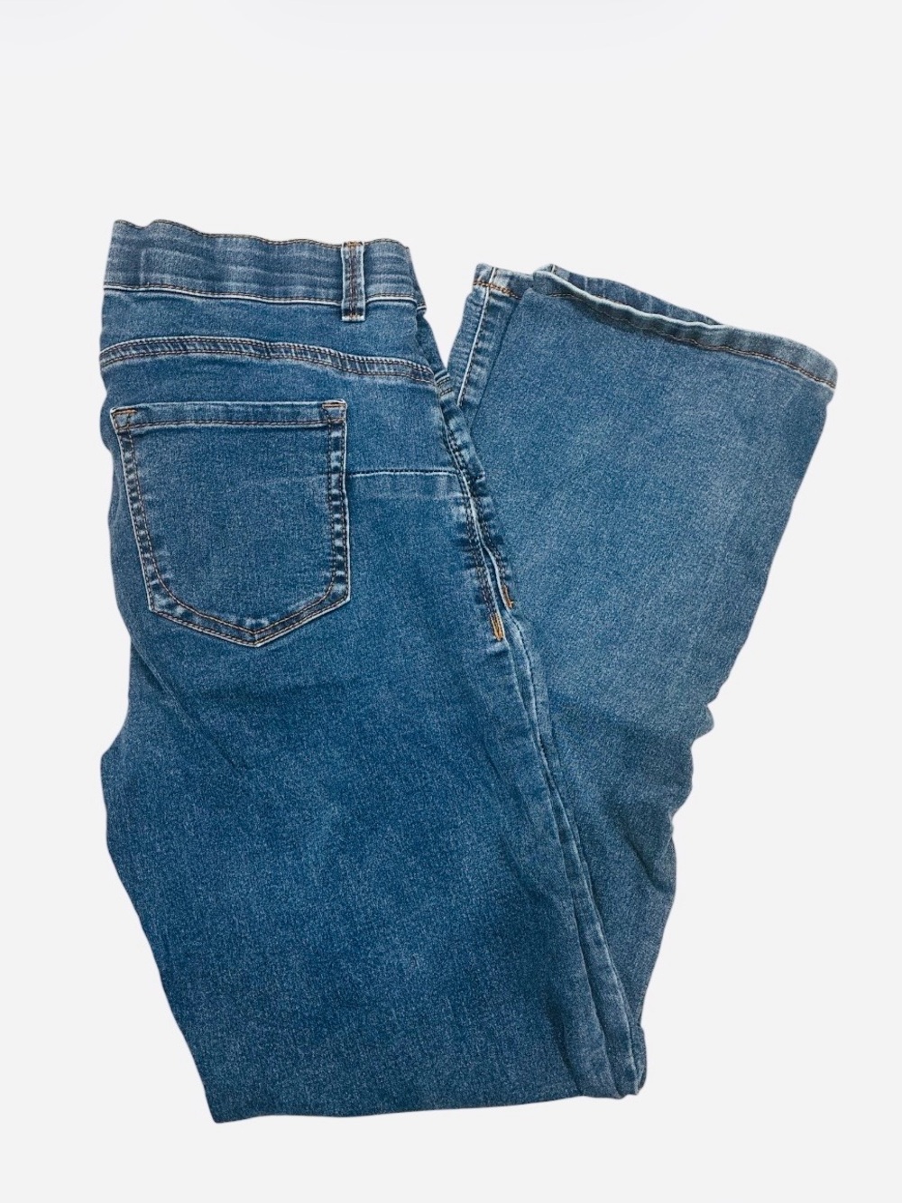 Angels forever Young -Leg Denim Jeans in Mid Blue